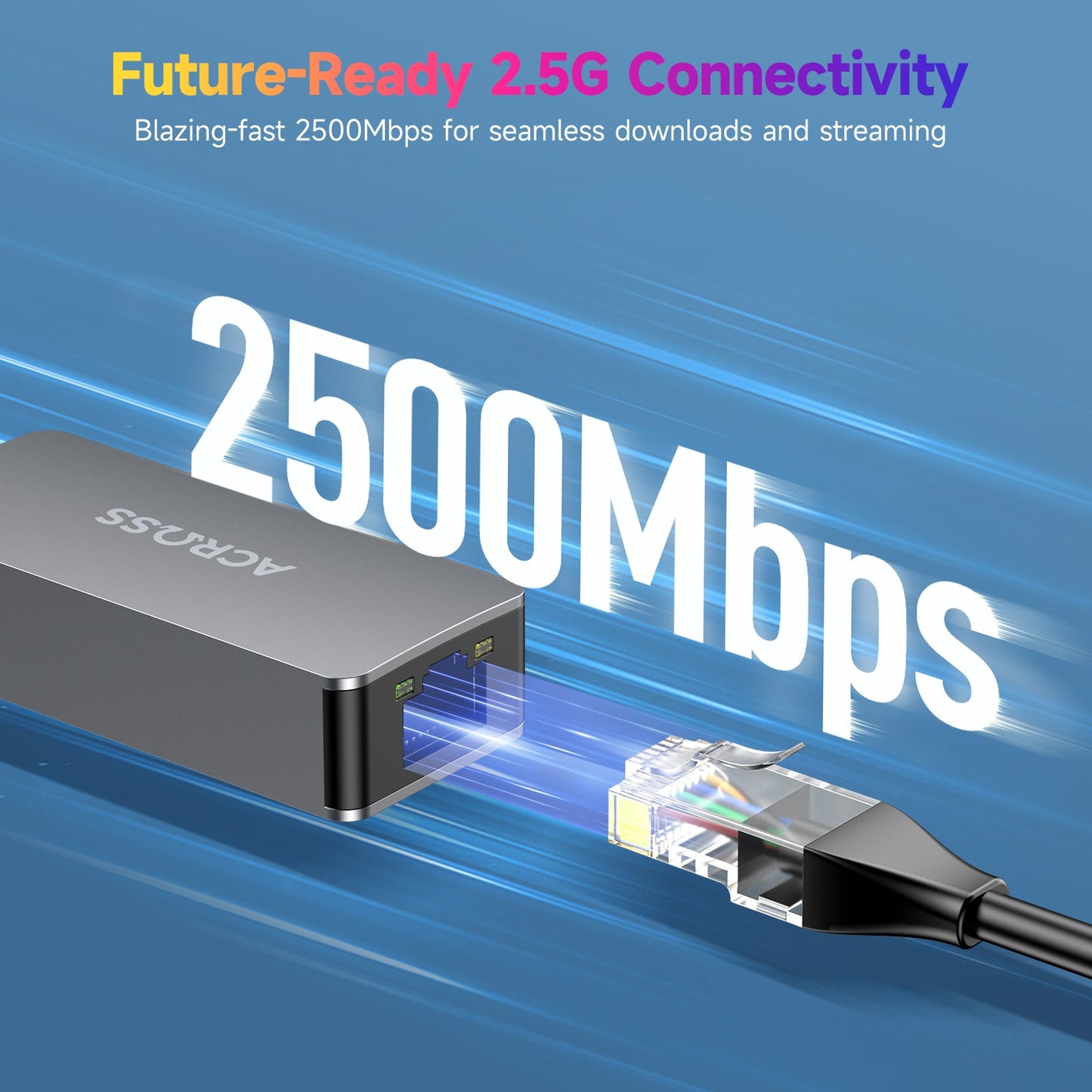 Across SmartHub 2.5Gbps USB-C TO RJ 45 Ethernet Adapter